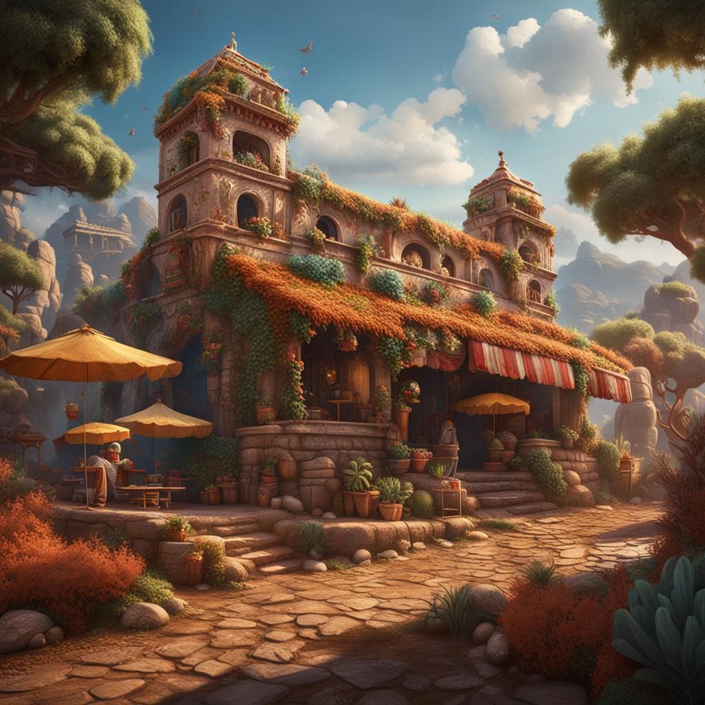 Detailed Matte Painting: Burrito Sabanero Object