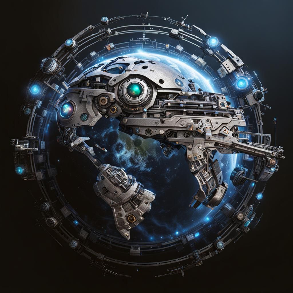 Abstract AI Generated Unique Creation