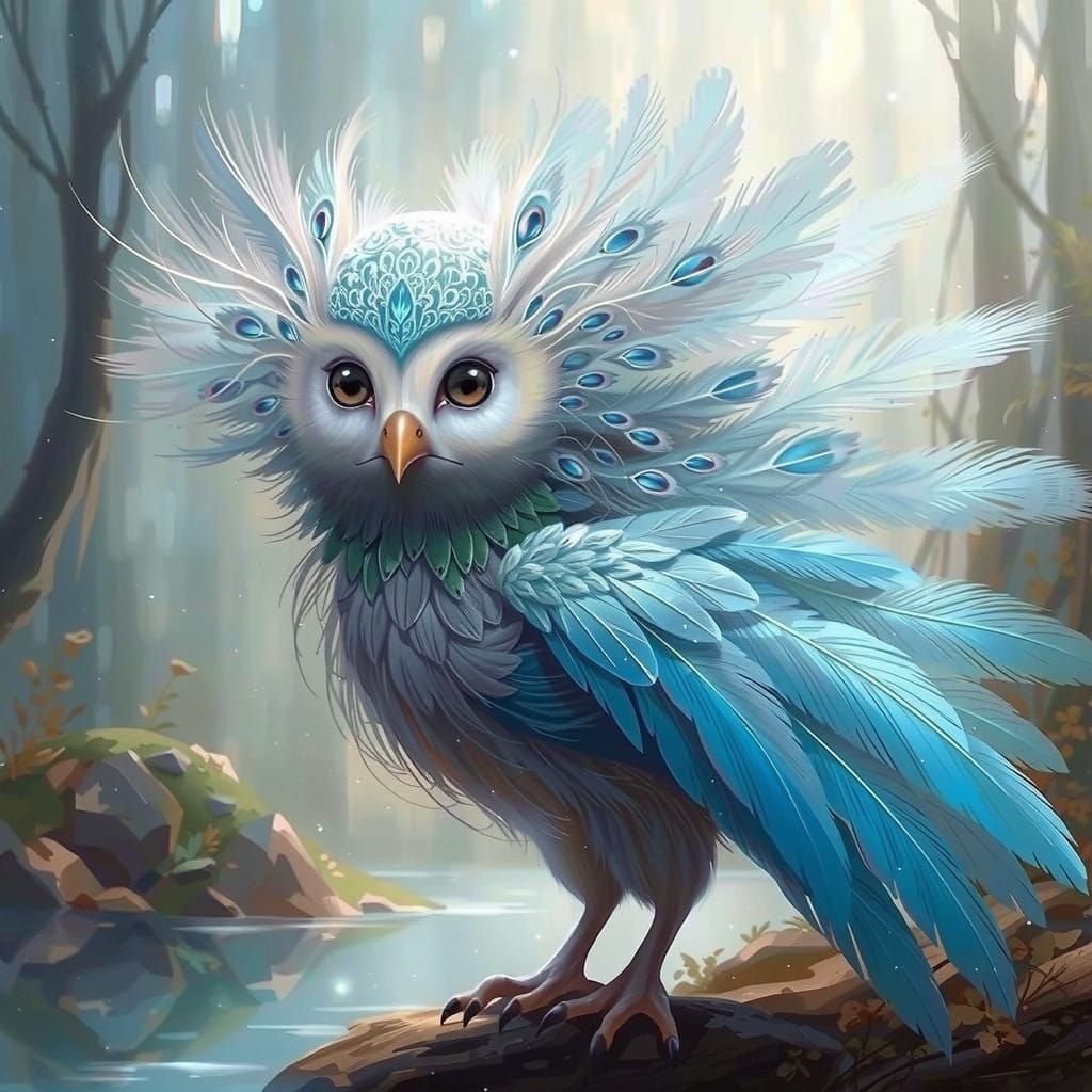 Warm Impressionist Landscape with Gentle Morning Light