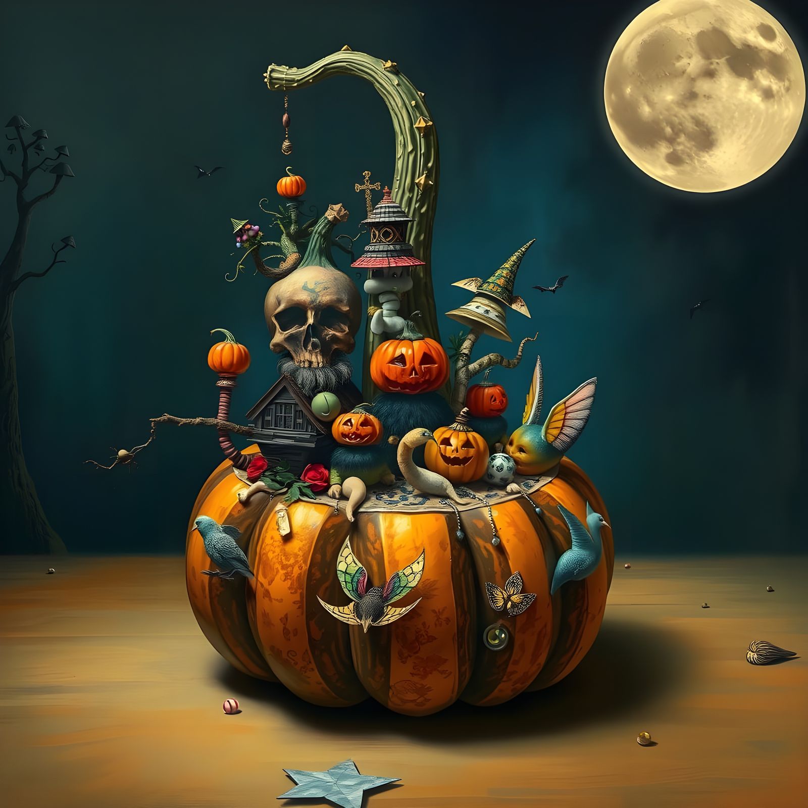 Rare Halloween Full Moon (2020) 
PS: The next full Halloween...