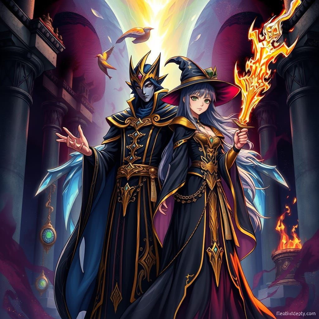 Cyberpunk-Inspired Anime Key Visual