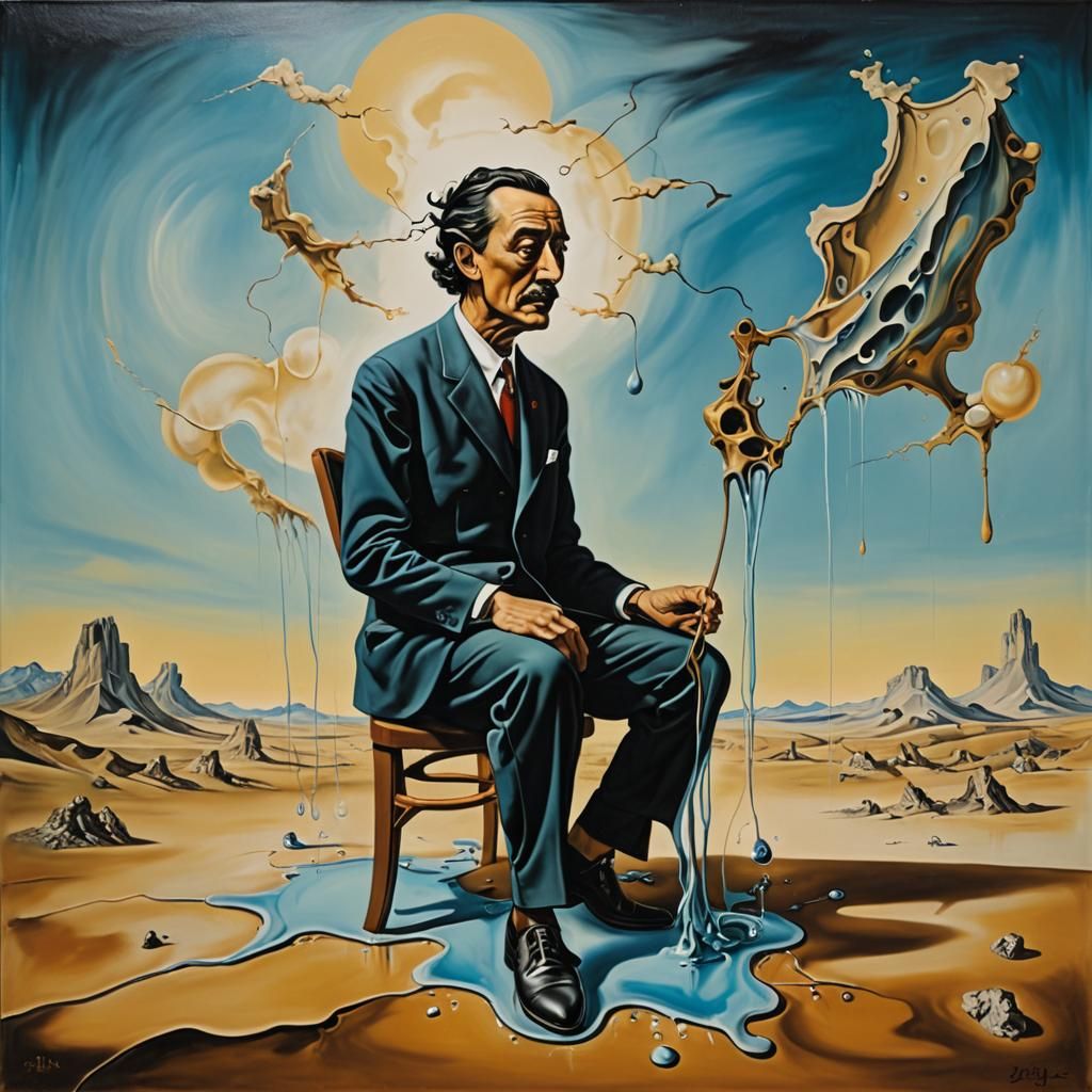 Surrealist 'Set Me Free' in Dali Style