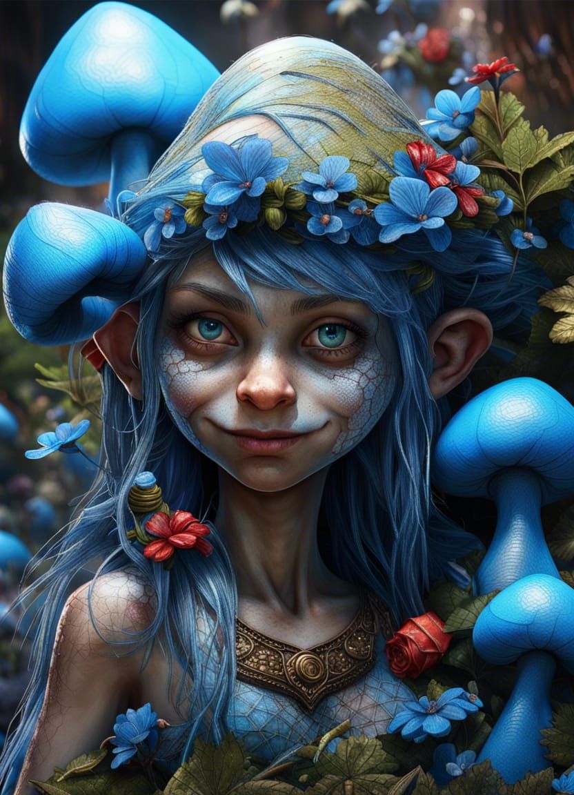 A weird kind of smurf