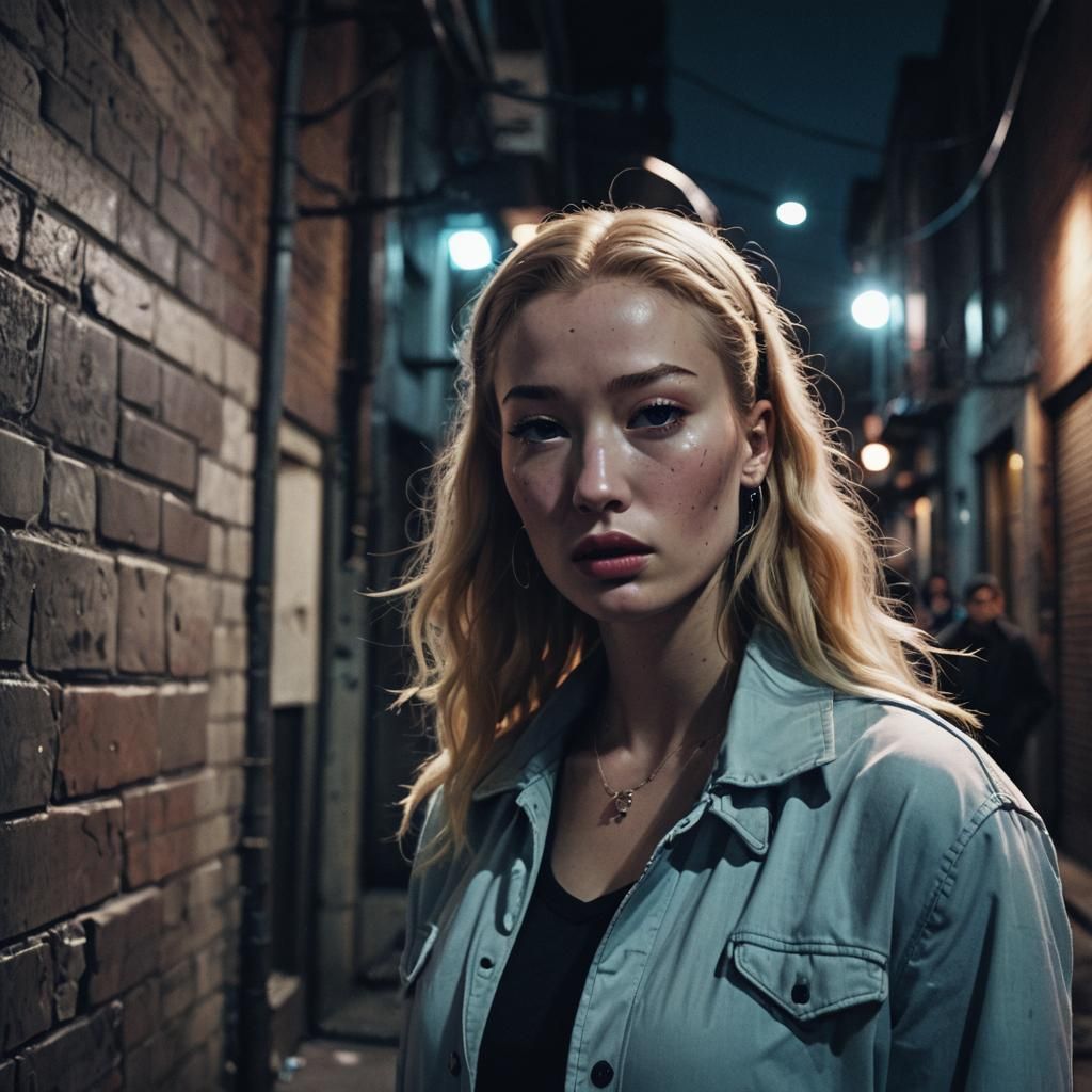 Iggy Azalea in Noir-Inspired Cinematic Film Still