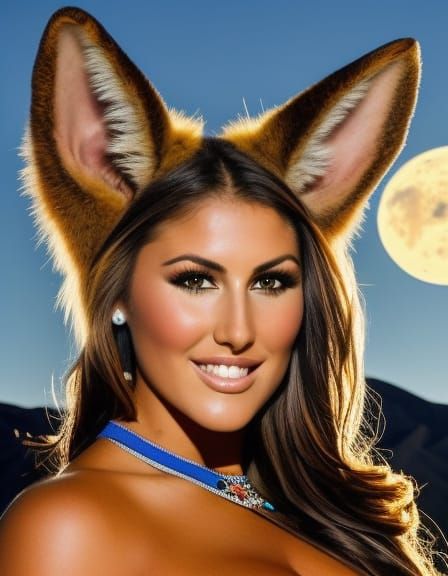 Coyote Demi-Human Girl - Lucy Pinder