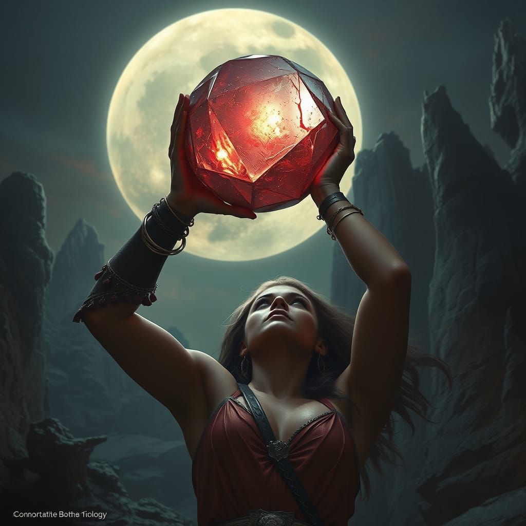 Ravenna Holds Boros Cluestone Aloft in Eerie Landscape