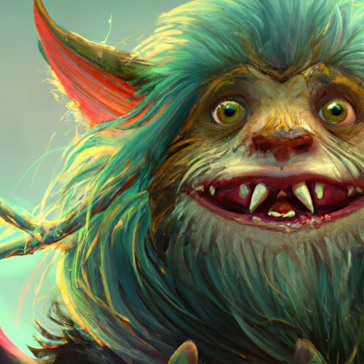 My Singing Monsters Furcorn Portrait in 8K