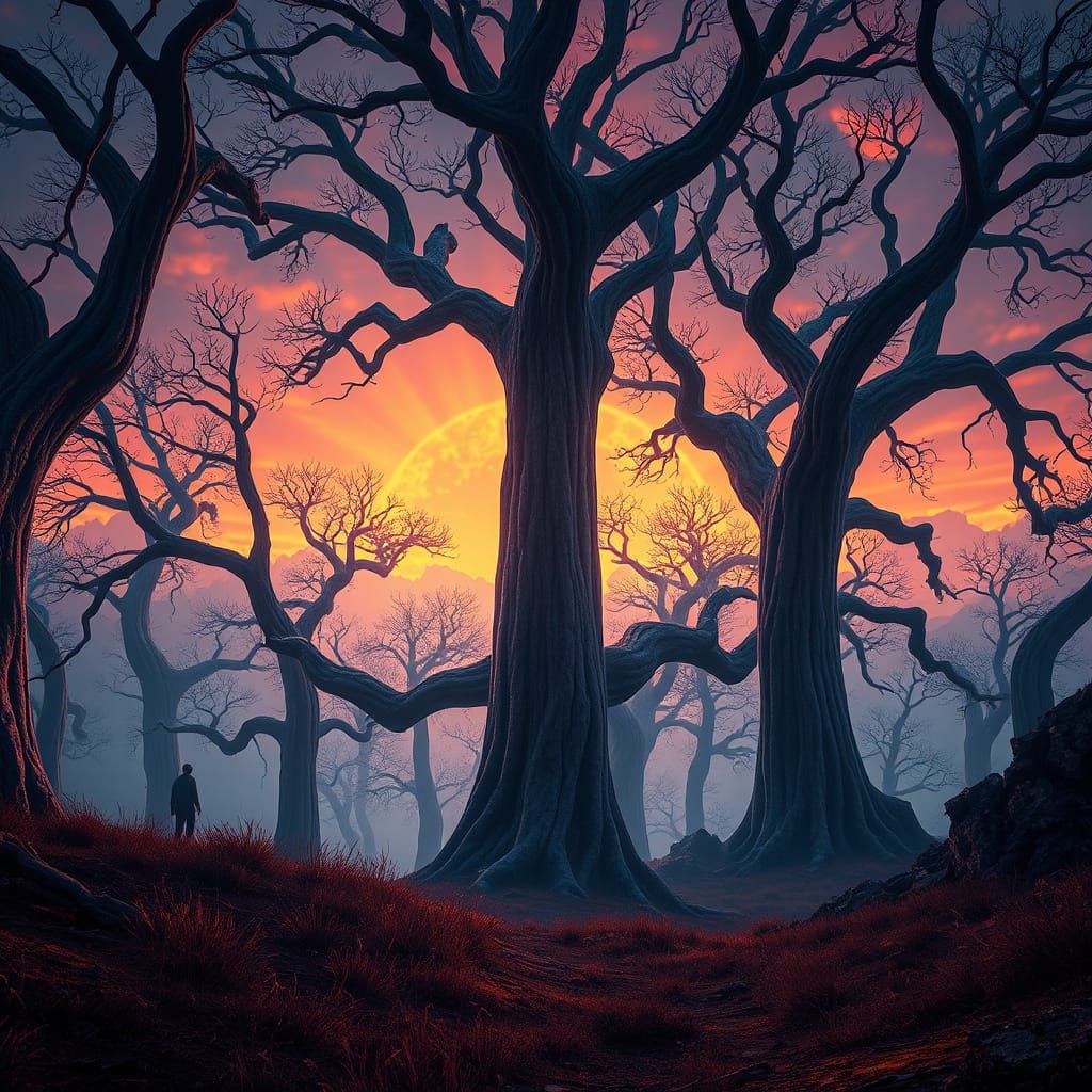 Ethereal Realm Unfolds in Cinematic 8k