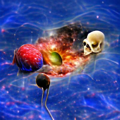 Abstract Universe Death: AI Interpretation