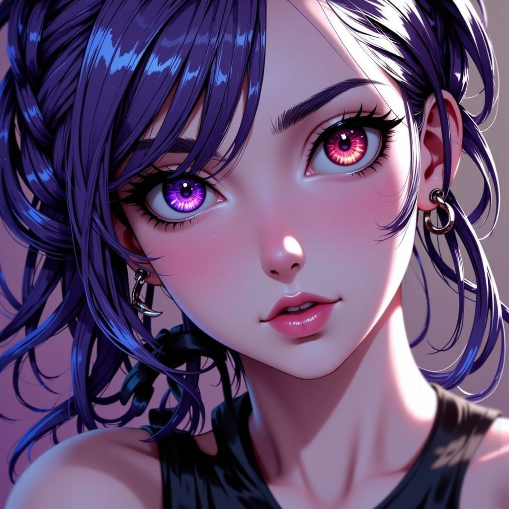 Anime Girl Generated with LoRA Model