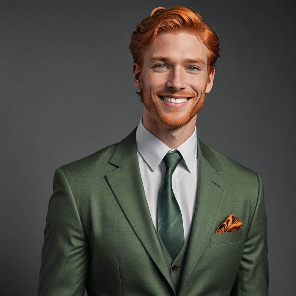 Handsome Ginger Man, Comic Book Art Style