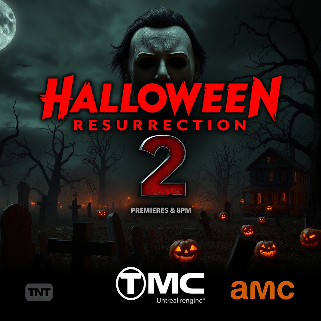 Michael Myers in Halloween Resurrection 2 Poster