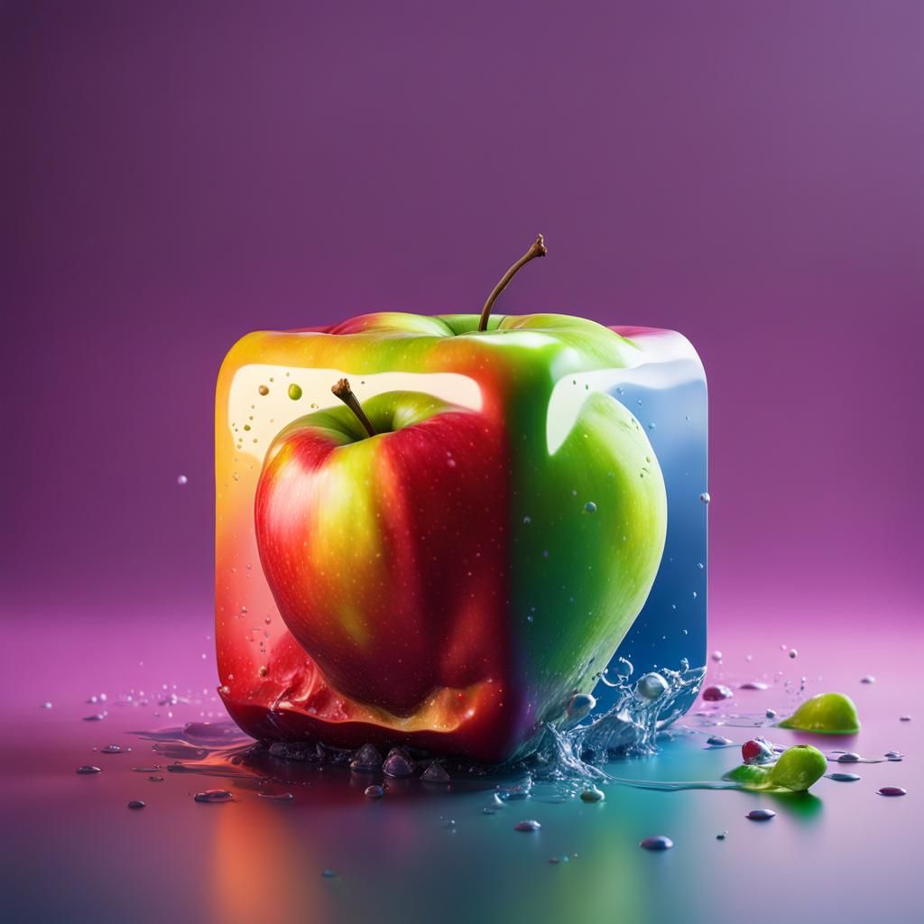 Apple Cube