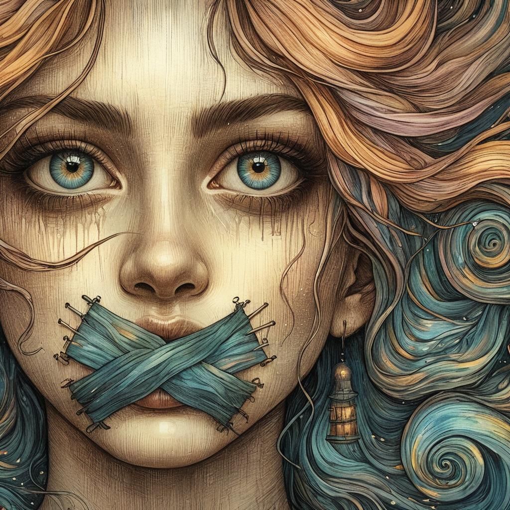 Abstract Dreamscape Generated by AI