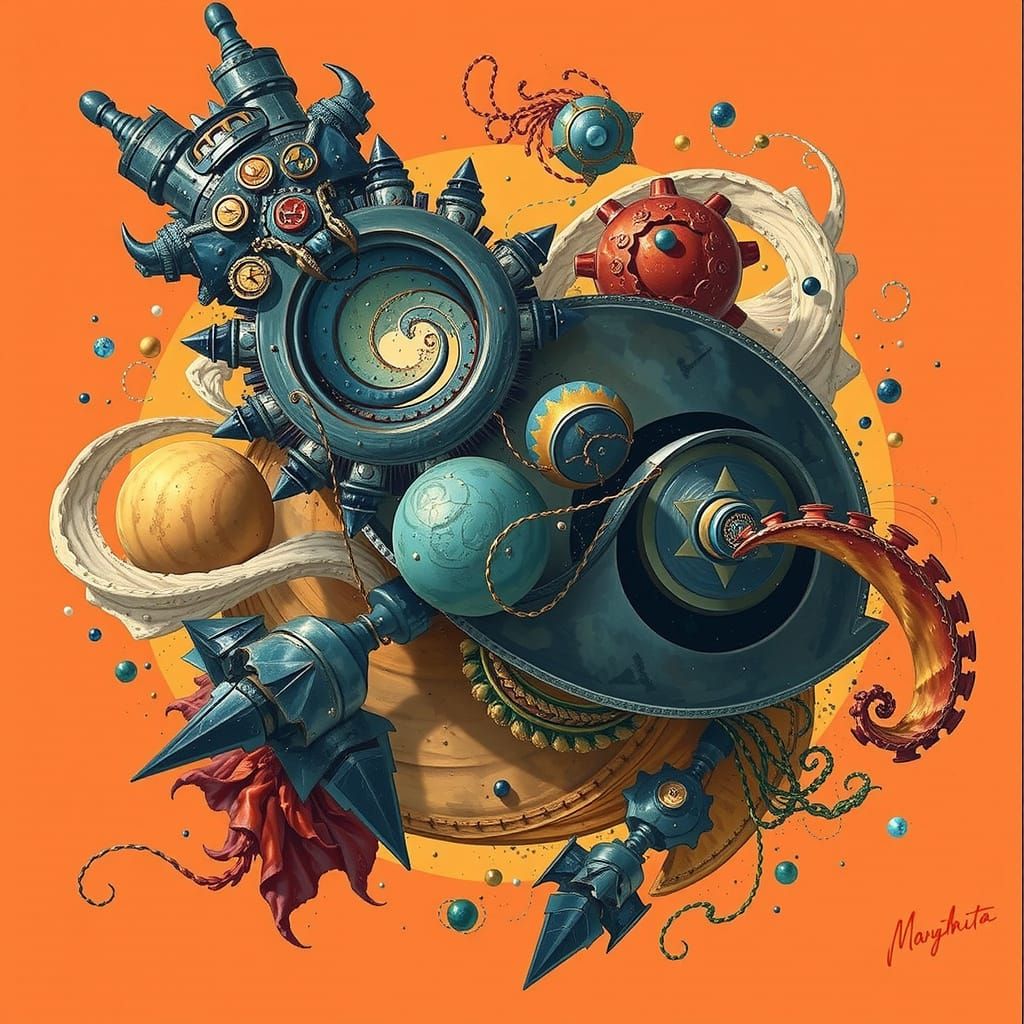 Abstract Spiral Motion and Energy