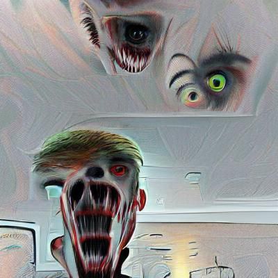 Scary Image Generated by AI