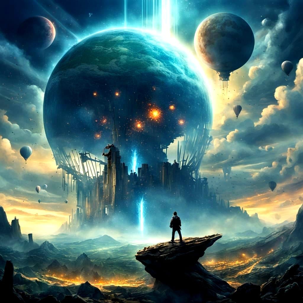 Abstract Phenomenon Generated by AI