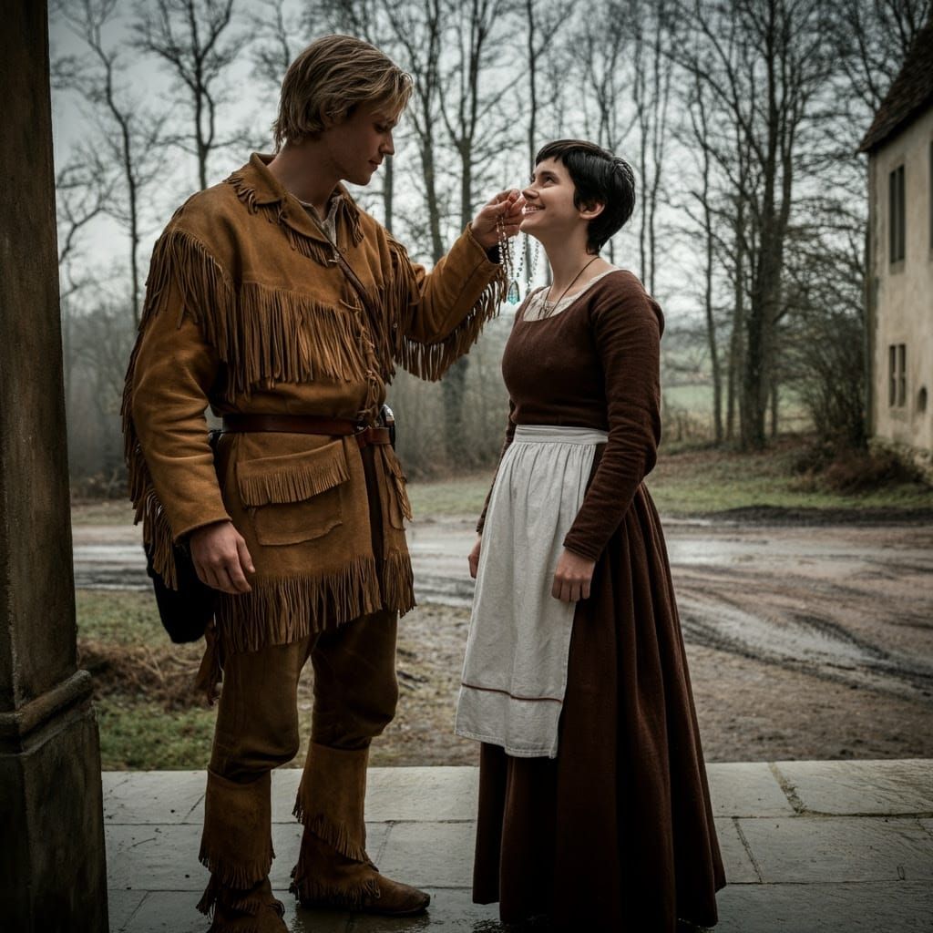 Hunter's Gift in a Medieval Landscape