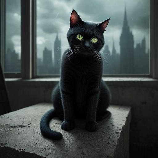 Hyperrealistic Cats as Superheroes