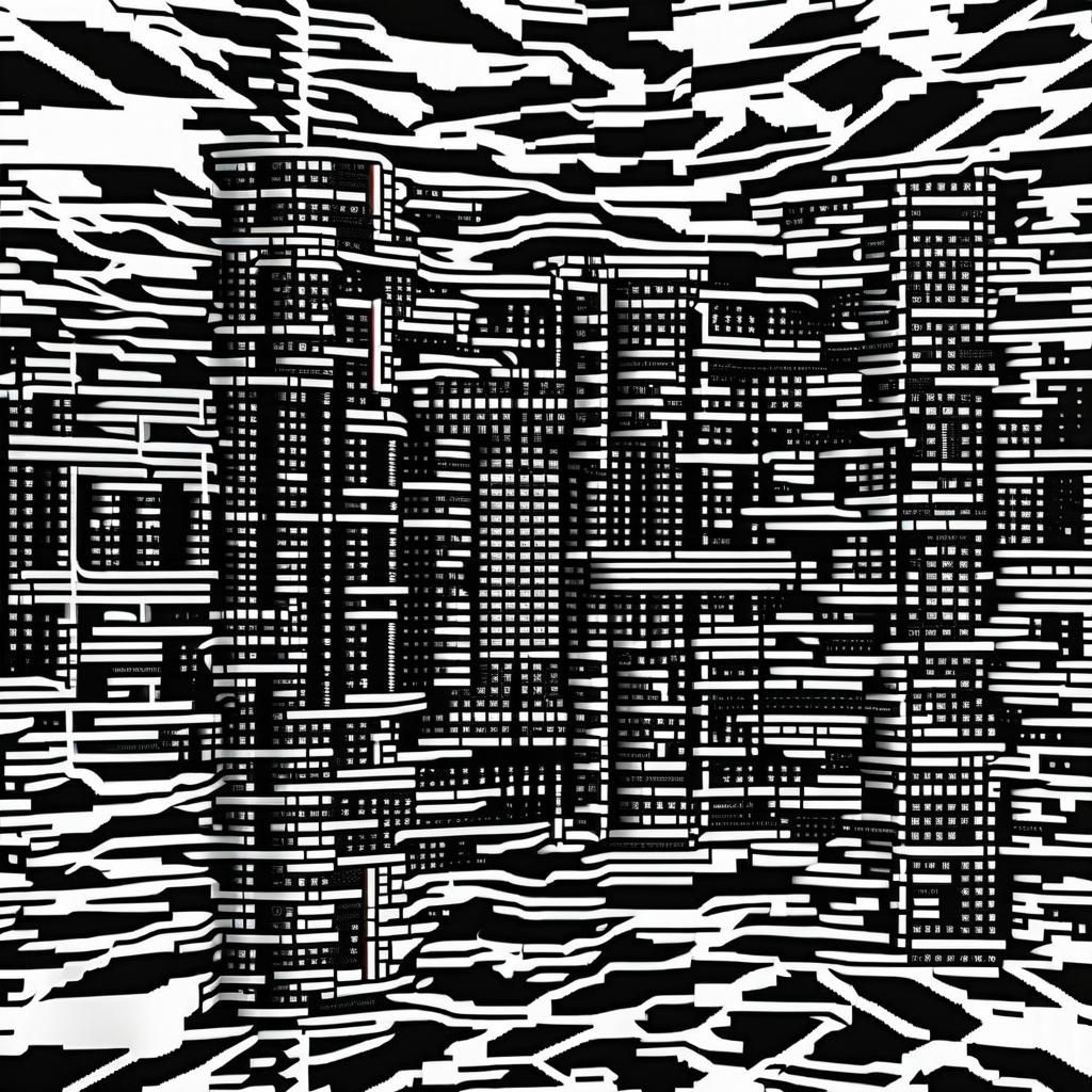 Retro Pixel Art Arcade Scene in 8-bit Style