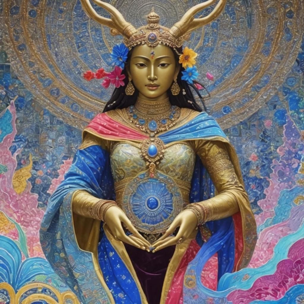 Surreal Abstract Dreamscape of Impossible Architecture