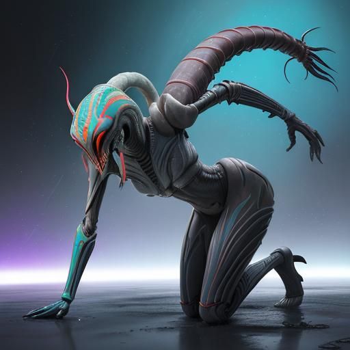 Ahsoka Xenomorph Hybrid: Star Wars Meets Alien