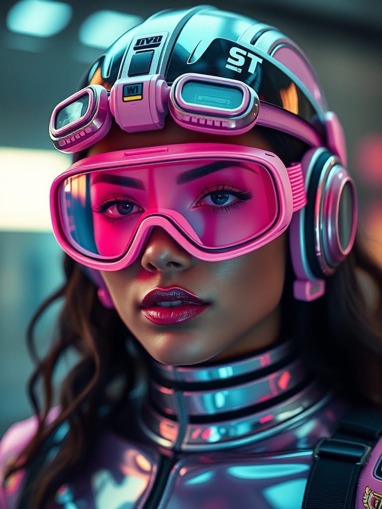 Supermodel with Pink Goggles: A Magnetic Vision