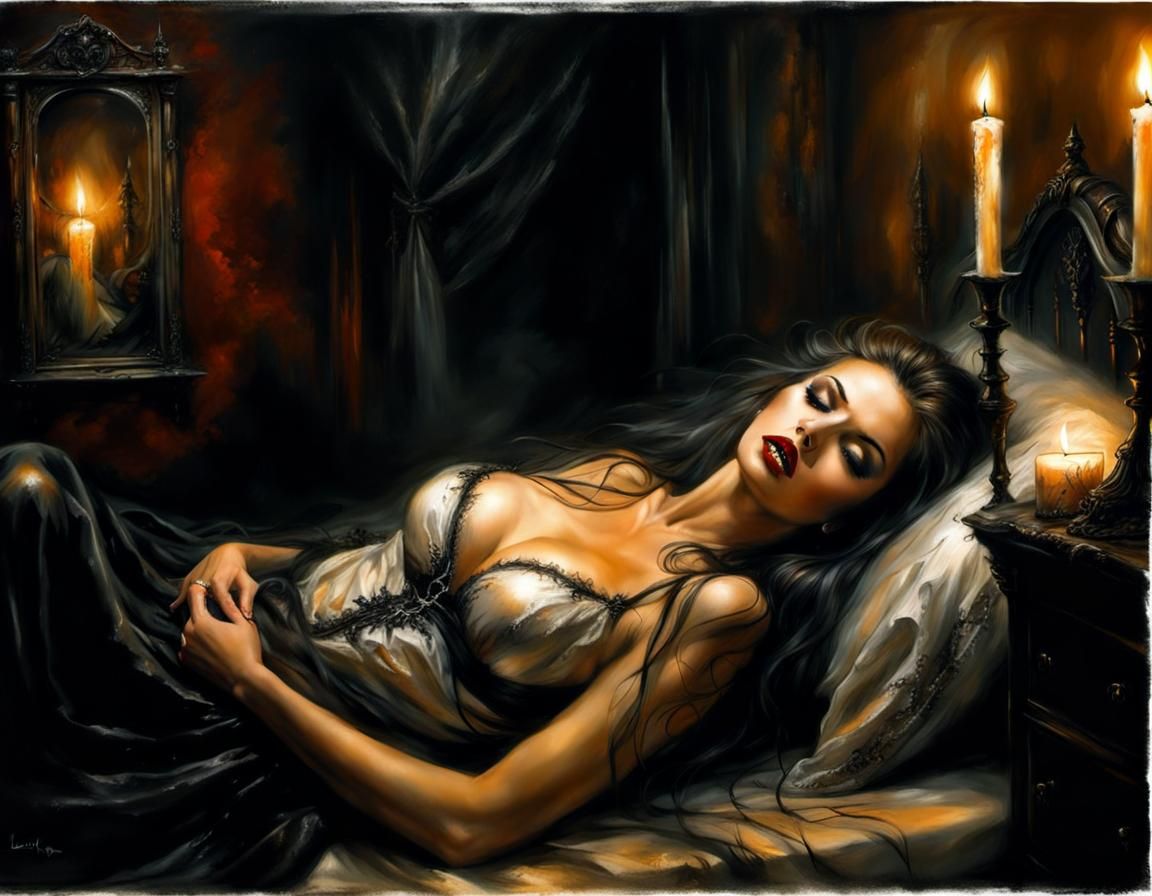 Into a peaceful sleep (scene 3 of 5)