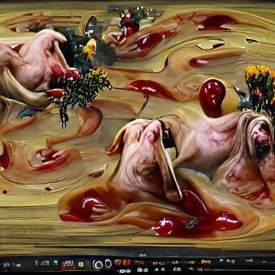 Abstract Liquid Design in Smooth Flowing Lines