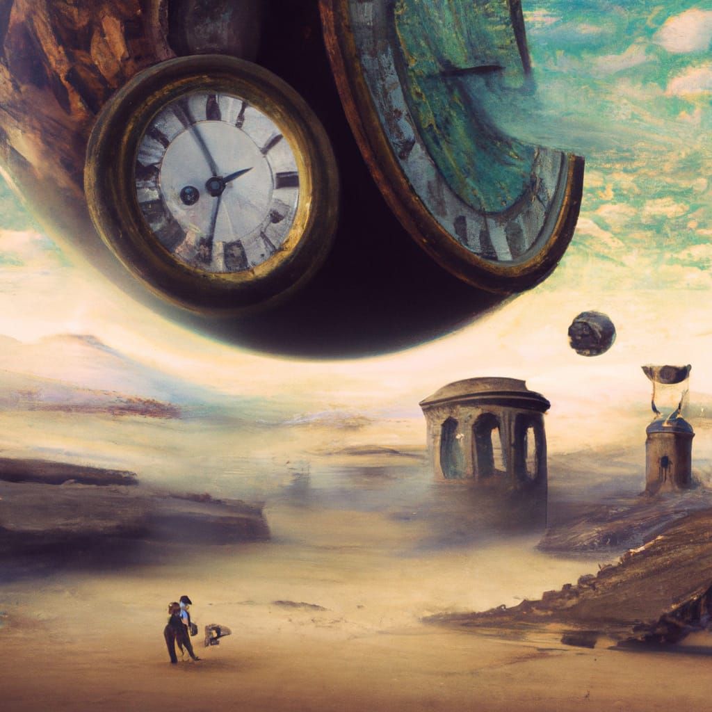 Surreal Matte Painting: Movement of Time