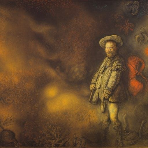 Dust and Fog Landscape: Inspired by Classic Masters