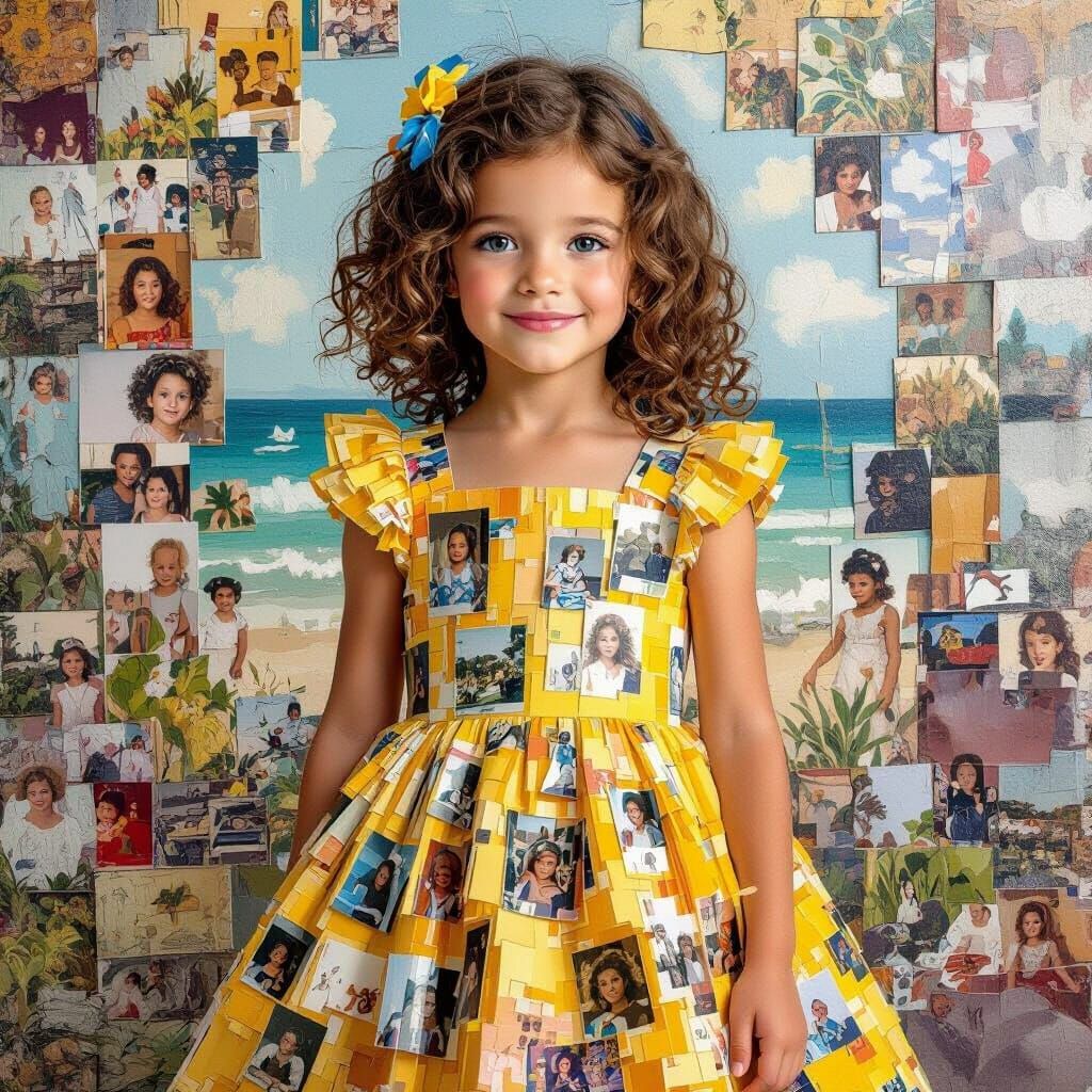 Samantha: A Photographic Collage Portrait