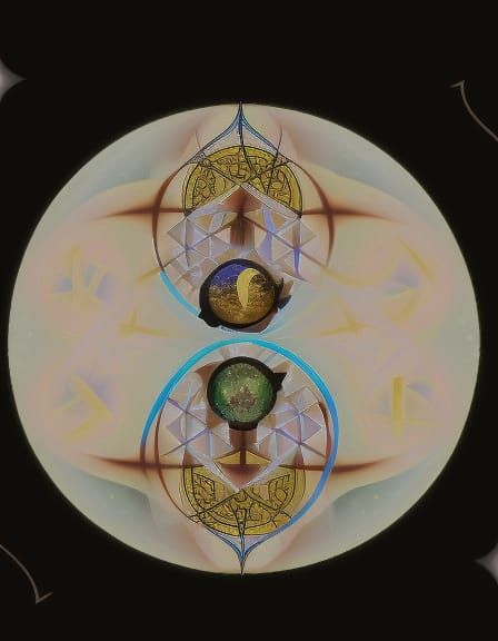 Fractal Tarot Card Design: Quantum Mechanics and Geometry