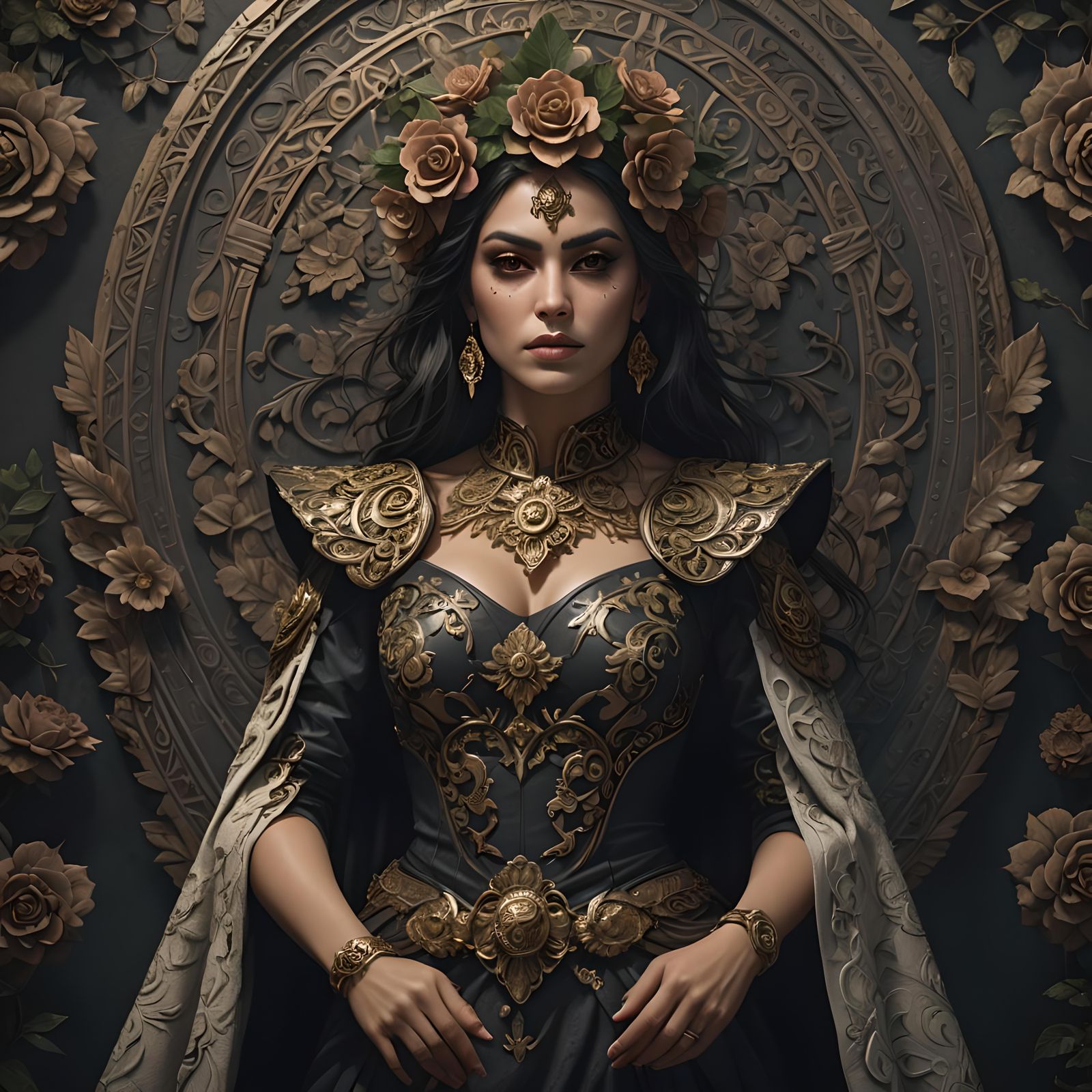 Elden Ring Villain: Beautiful Woman Portrait