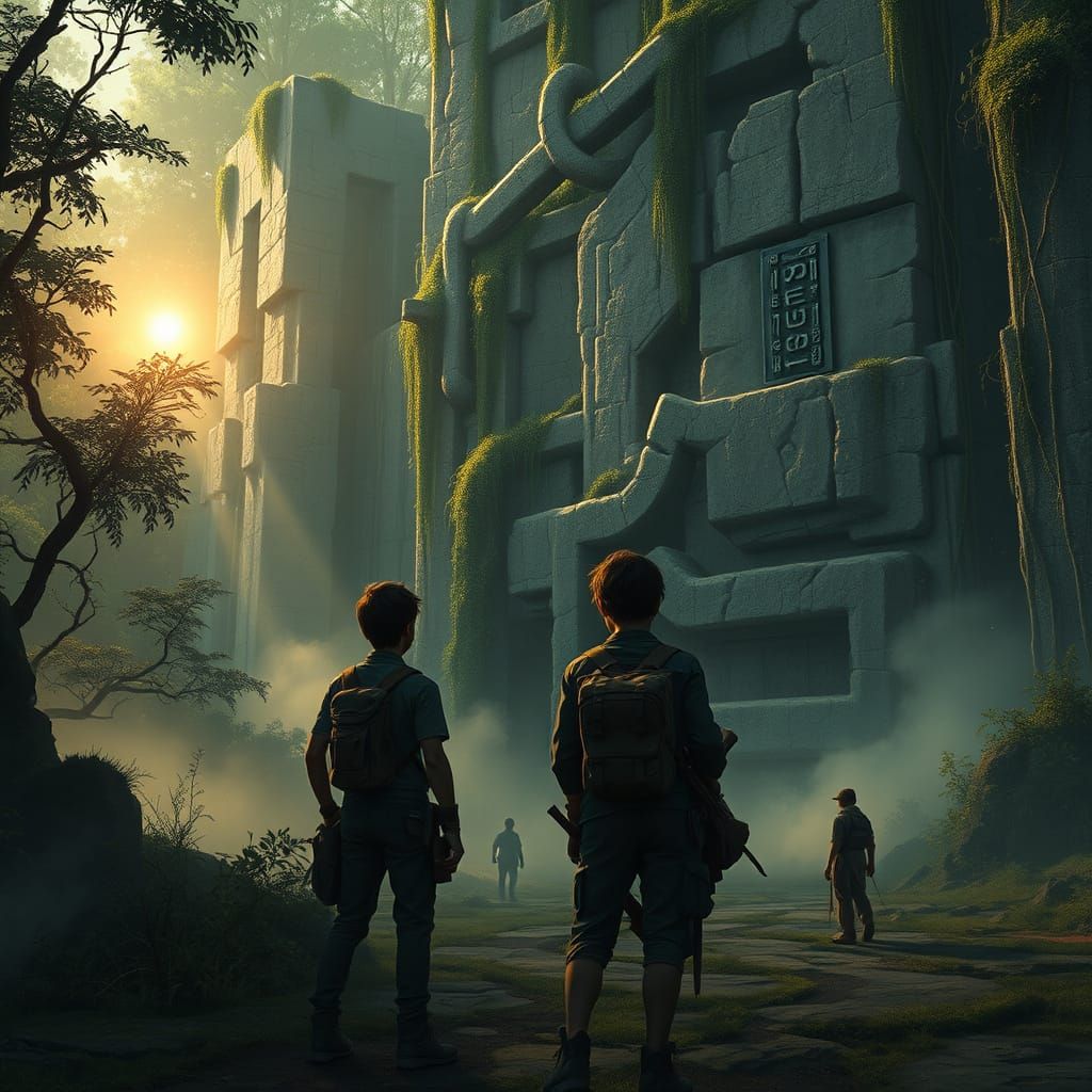 Jungle Maze: Post-Apocalyptic Concept Art
