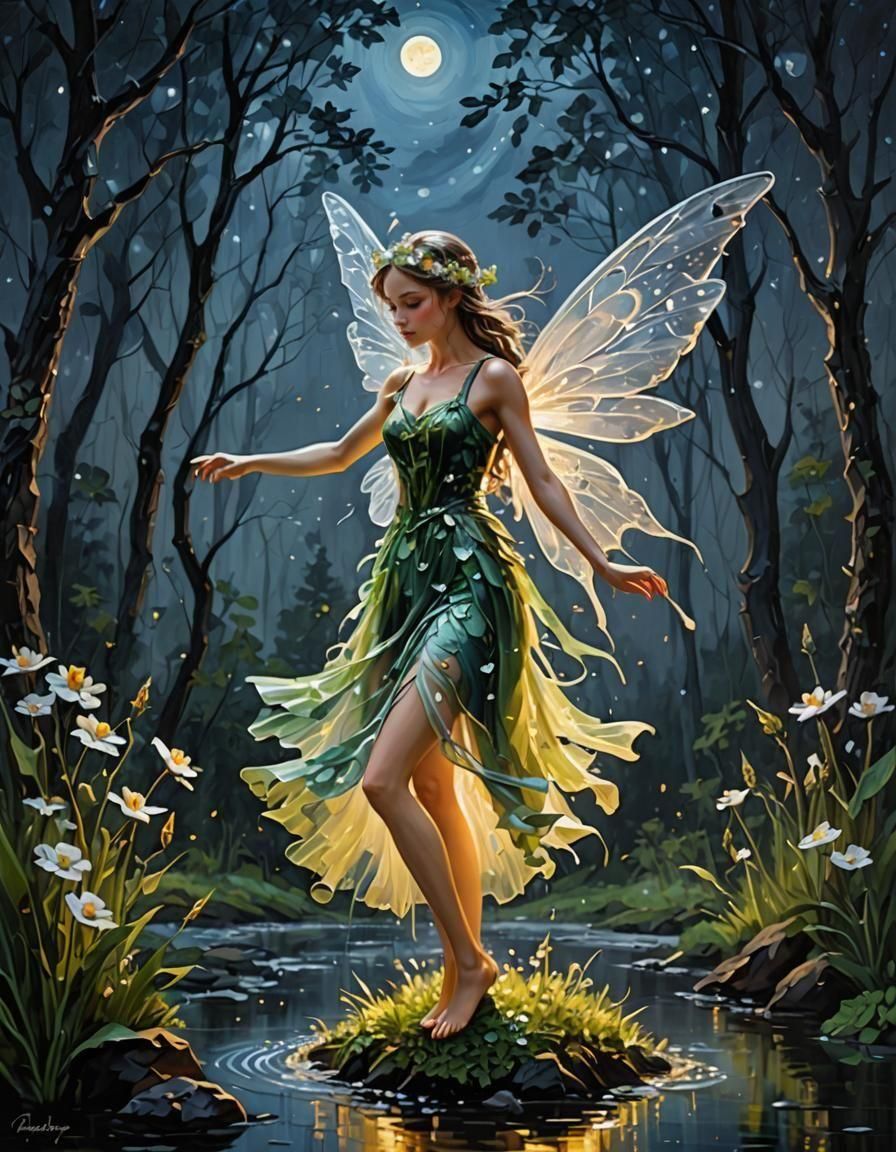 a young fairy