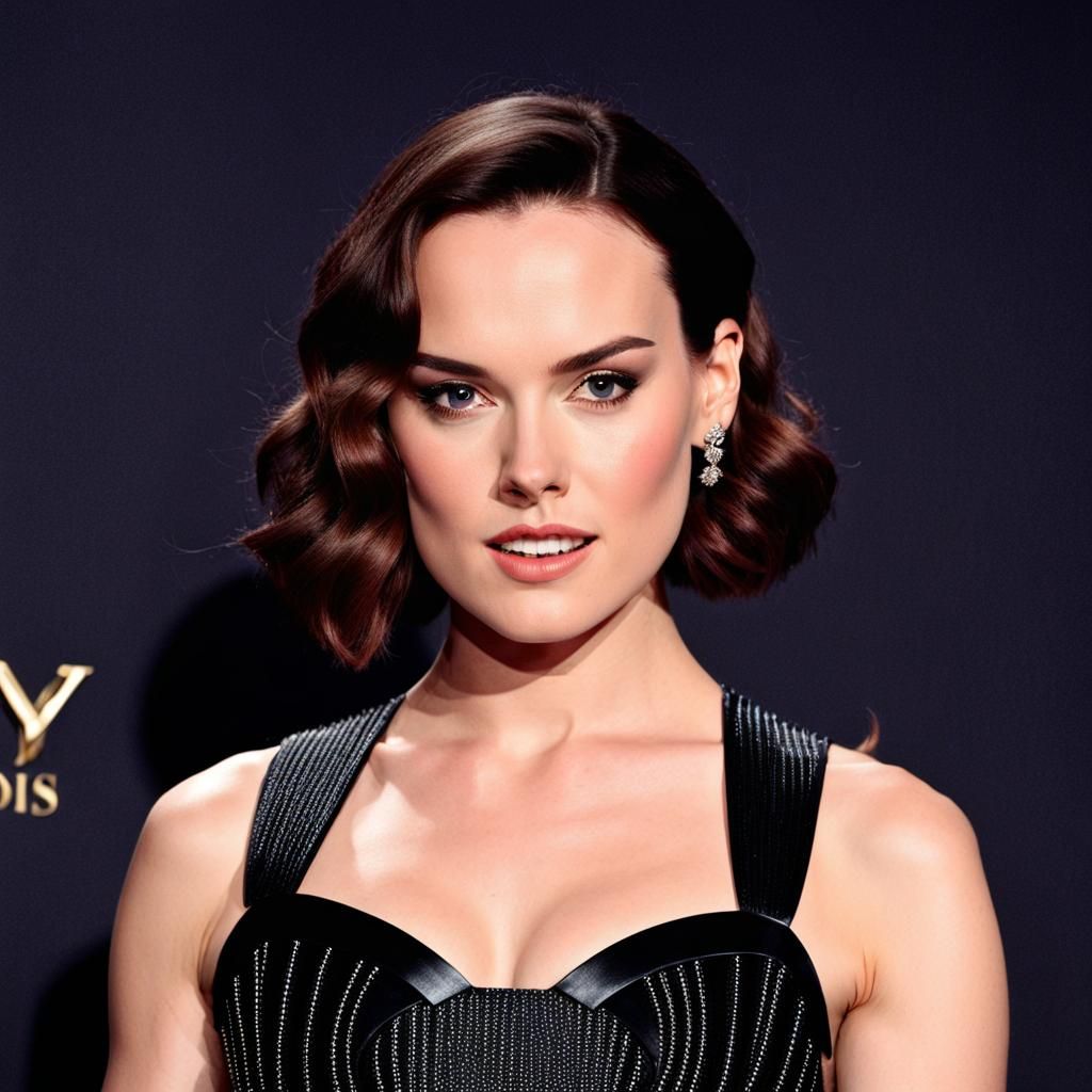 Daisy Ridley Portrait: AI Generated Image