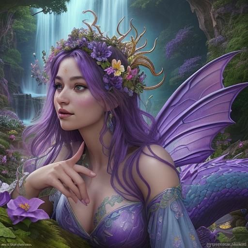 Sukie, dragon fairy (Sabine's twin)