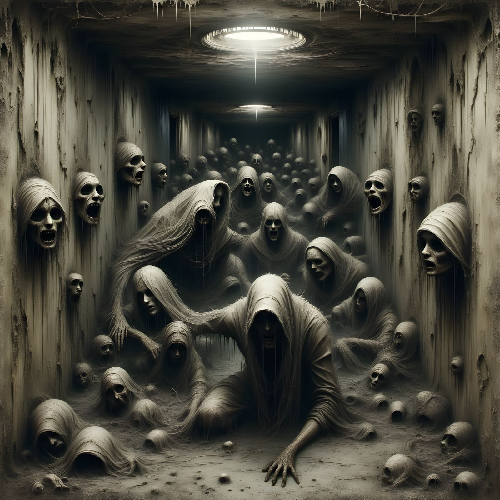 Surreal Nightmare: Entangled Bodies in Asylum