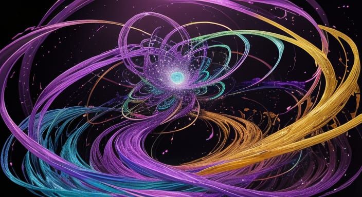 Luminescent Metallic Bubbles Erupting in Dazzling Display