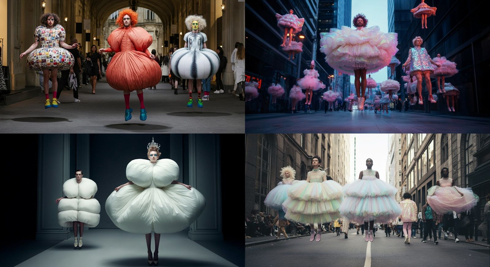 Floating Fashion Trend: A Puffy Dress for All