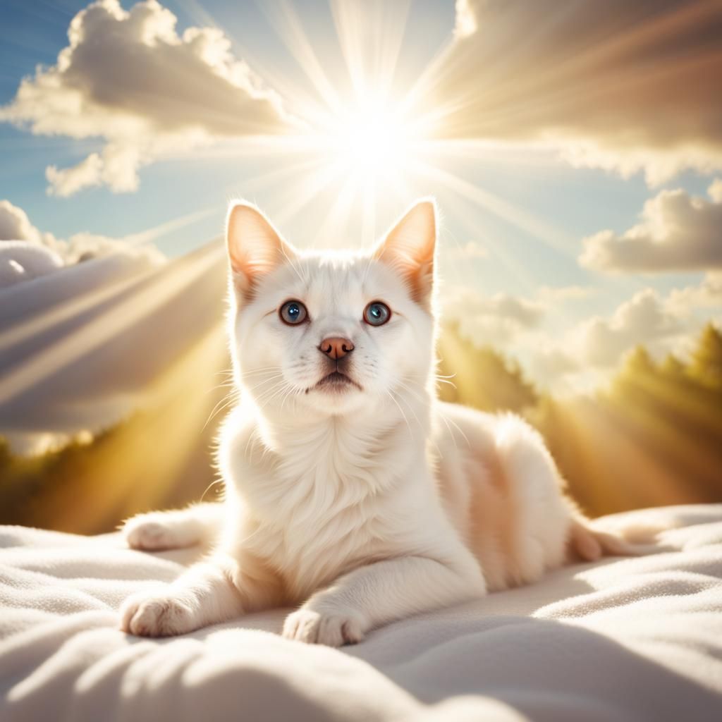 Dogs and Cats in Divine Sunshine