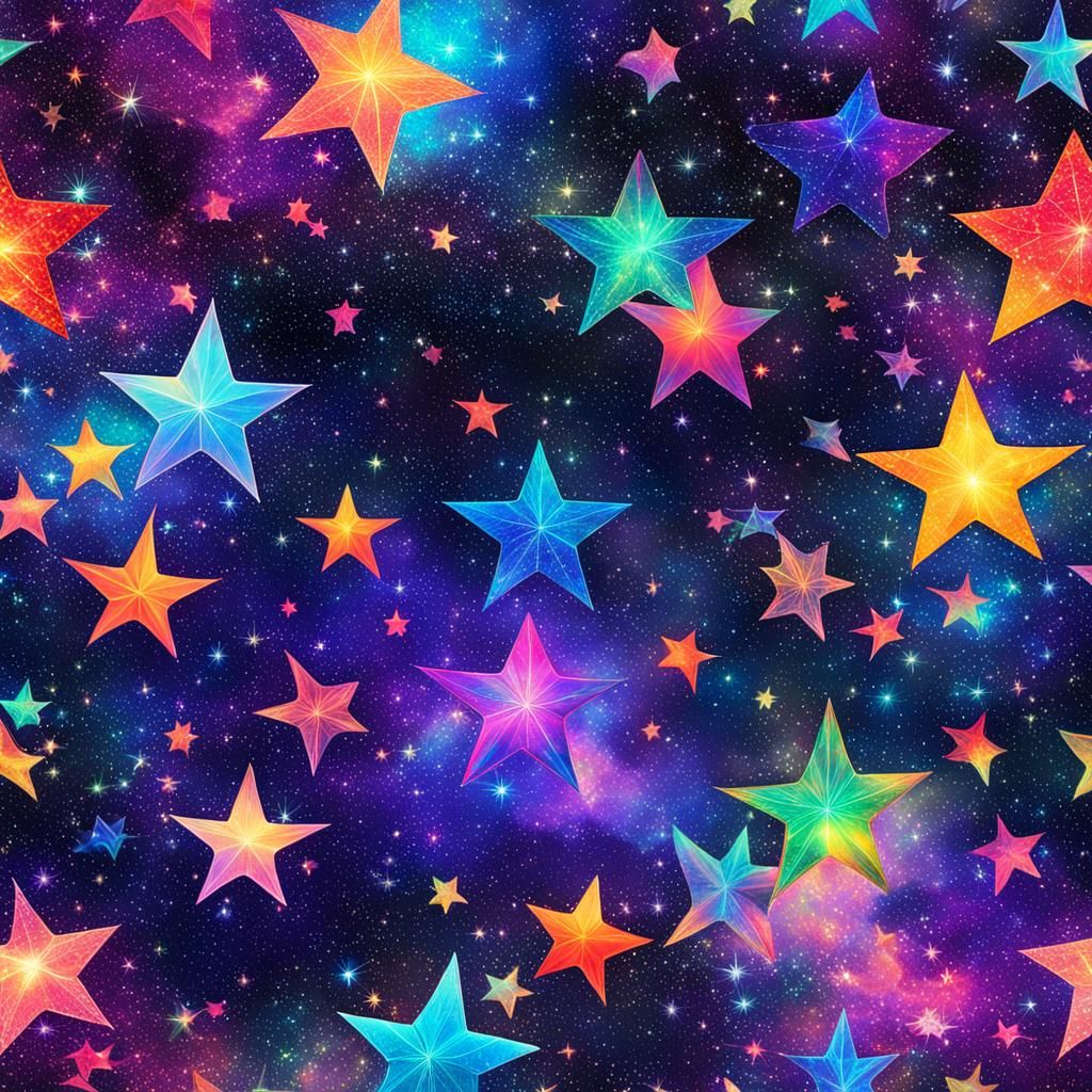 Technicolor Stars Light Up Cosmic Sky