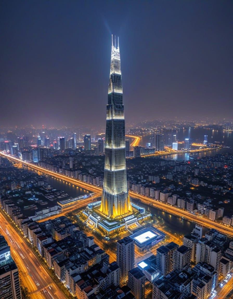 Landmark 81 in Winter, Ho Chi Minh City