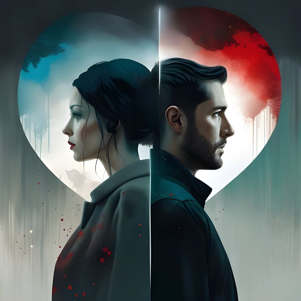 Abstract Blended Colors and Textures