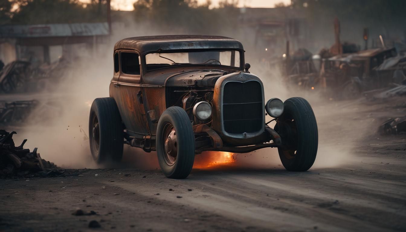Hot Rod on the run