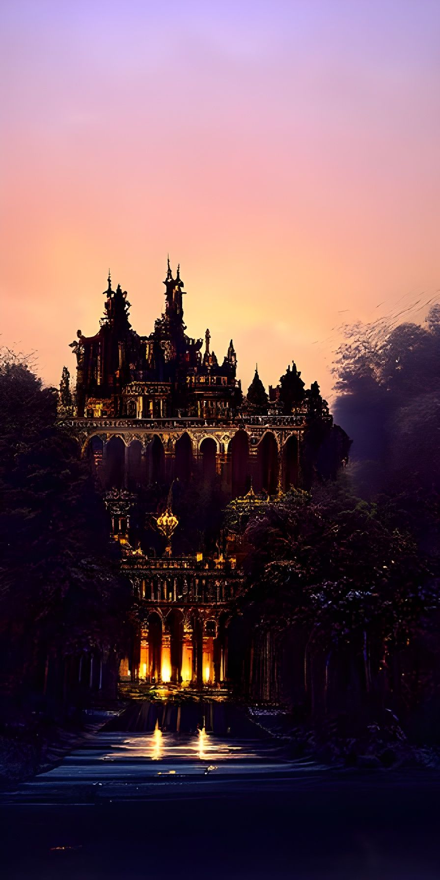stately castle of elegance and symmetry #ModifierMonday  #Ni...