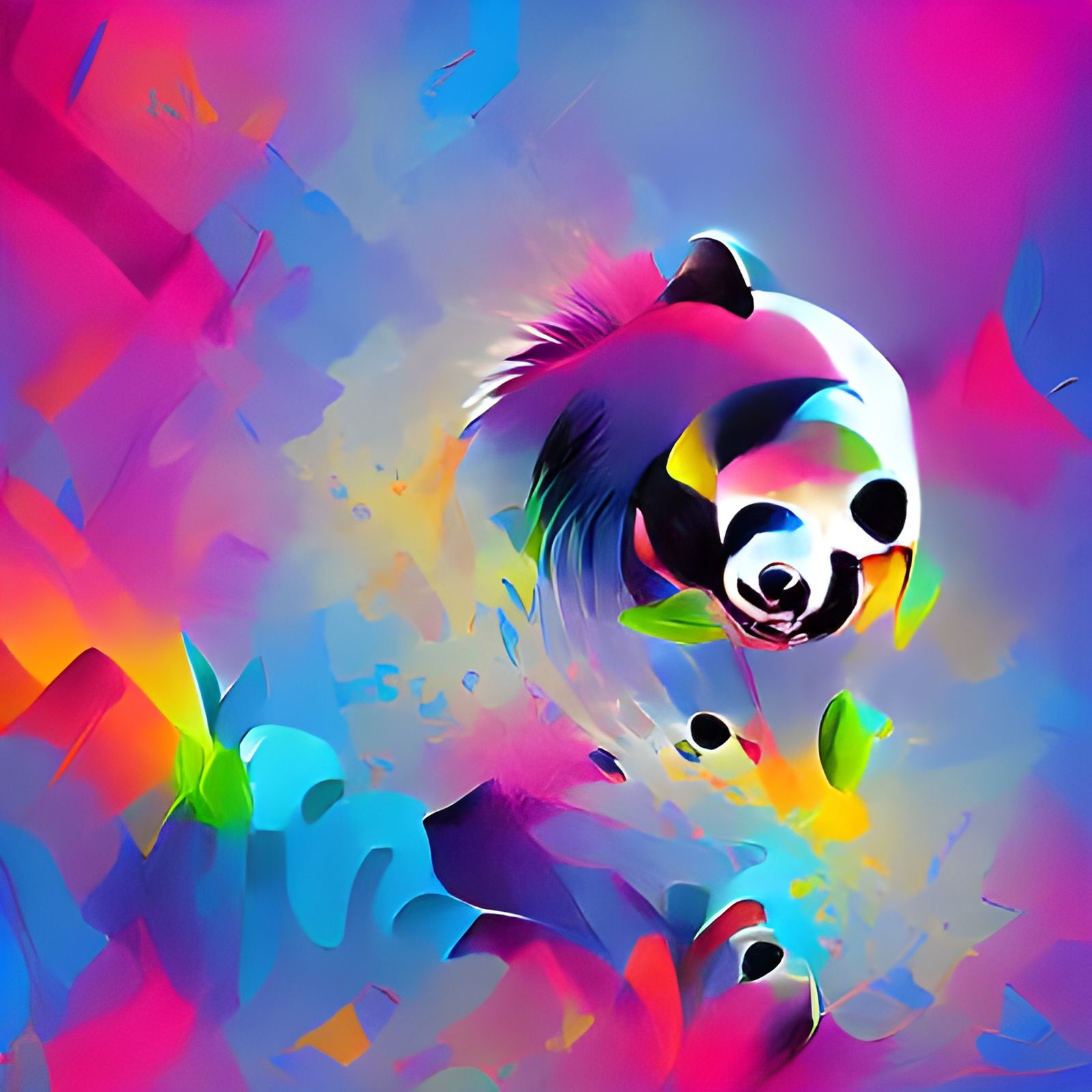 Rainbow Panda Utopia