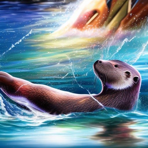 Broken otter covert ship