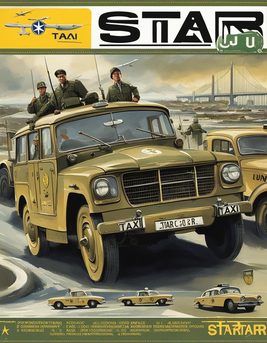 Futuristic Muscle Car Speeding Through Neon Cityscape